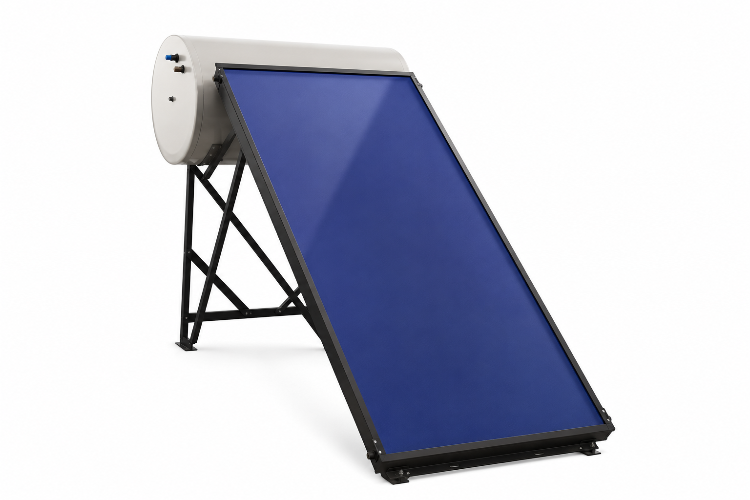 Equipo de producción de ACS con energía solar Greenheiss termosifón 1 captador